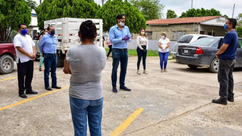 Voluntariado DIF apoya con aparatos funcionales, despensas y kits de limpieza a sectores vulnerables