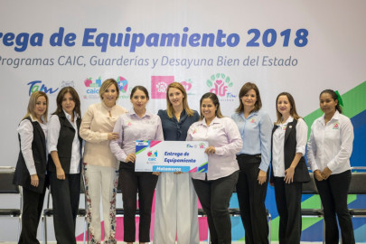 DIF entrega equipamiento Guardería Infantiles y Centros de Atención Infantil 