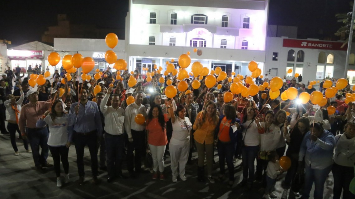 Caminata de la Igualdad en Tamaulipas es encabezada por alcaldesa