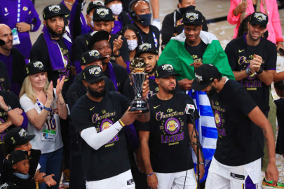 Los Lakers campeones de la NBA después de 10 años