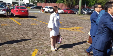 Llega Rosario Robles a Reclusorio Sur