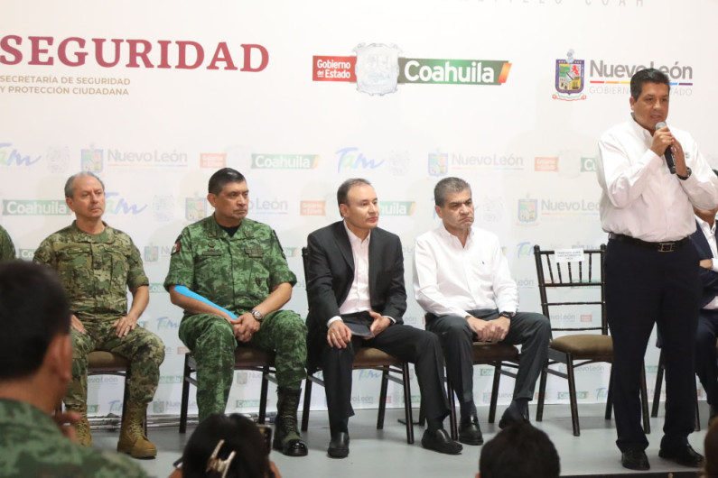  Se realiza reunión del Gobernador de Tamaulipas con los Secretarios  de Seguridad, SEDENA Y SEMAR