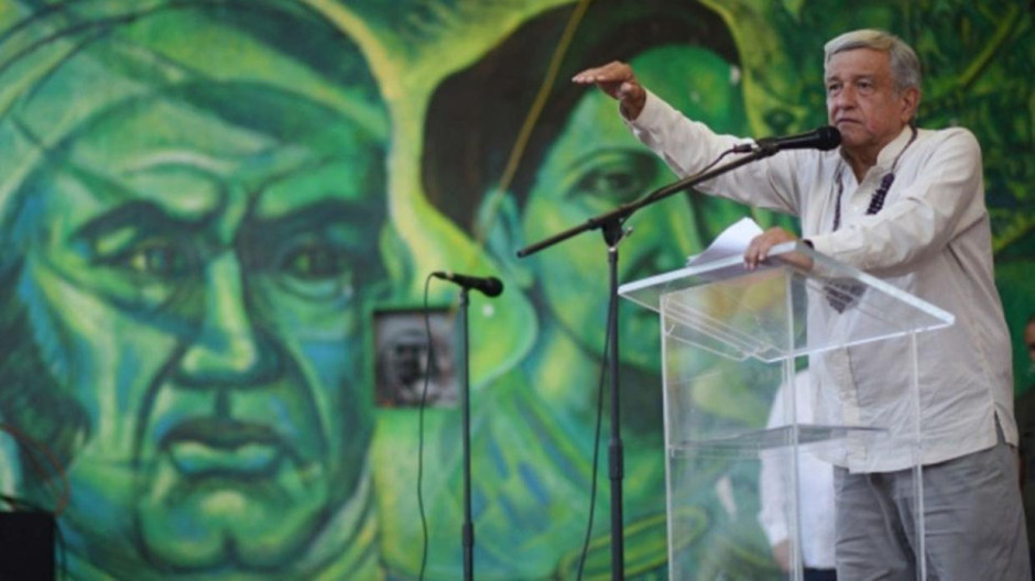 Descarta AMLO confrontarse con Estados Unidos por muro