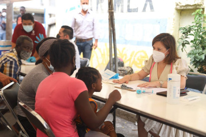 Brinda Nuevo Laredo apoyo humanitario a migrantes 