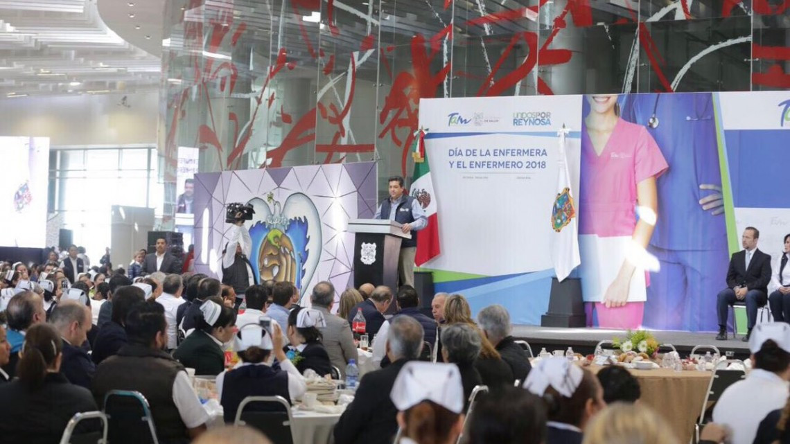 Gobernador asiste a celebración de enfermeros de zona norte