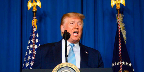 Asegura Trump que no verá NFL si hay protestas durante la ceremonía del himno