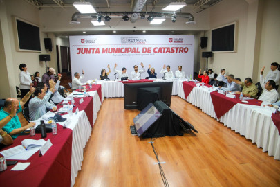 Sesionó Junta Municipal de Catastro del R. Ayuntamiento de Reynosa