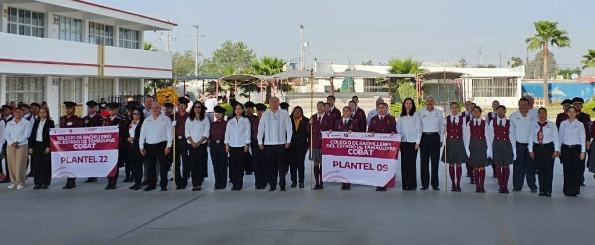 Realiza COBAT concursos regionales de escoltas y bandas de guerra