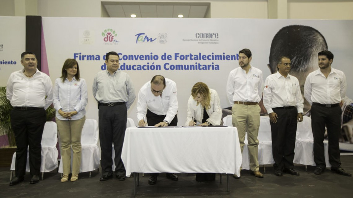 Fortalece DIF Tamaulipas Educación Comunitaria
