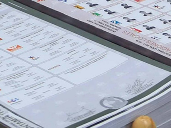 Ya hay modelo de boletas para elecciones en Puebla