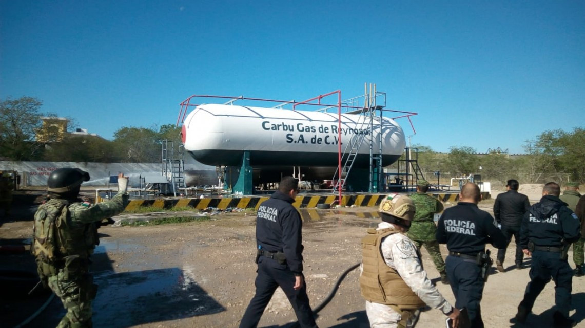 Responde con efectividad Protección Civil ante incendio de gasera