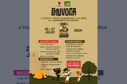 Invita Gobierno Municipal a campamentos del Zoológico de Nuevo Laredo 