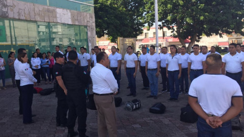 Madero envía a 41 aspirantes a policía a presentar evaluaciones