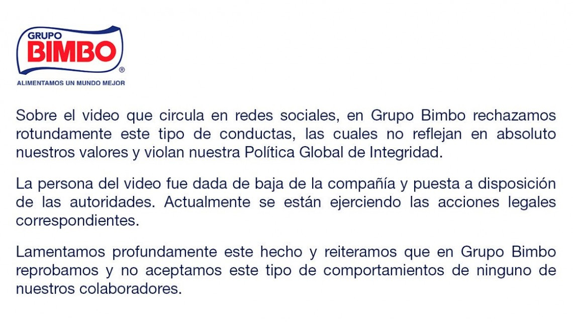 Captan a repartidor de Bimbo robando a anciano, es dado de baja