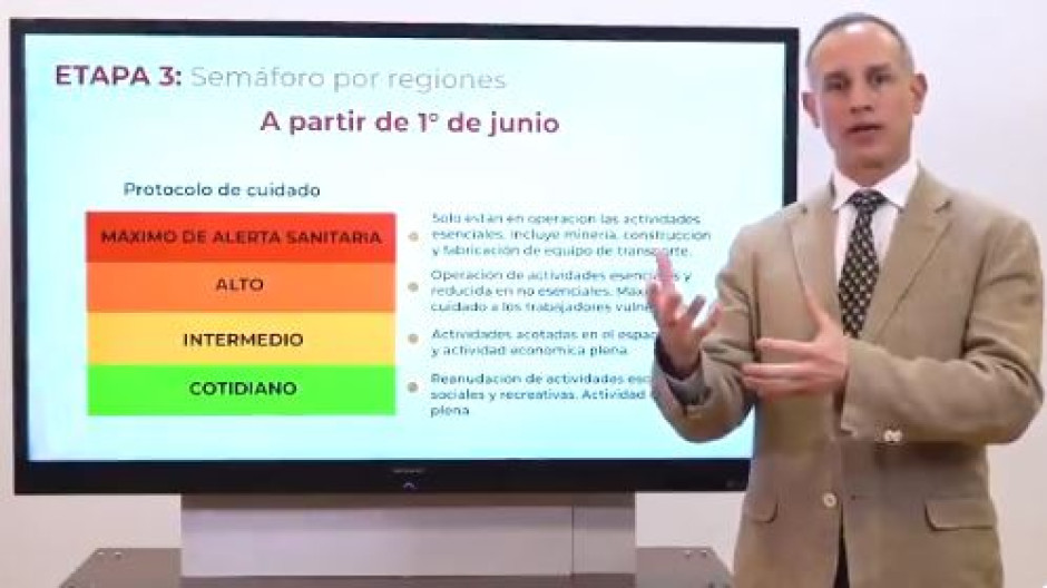 Importante atender semáforo para evitar rebrotes: López-Gatell 