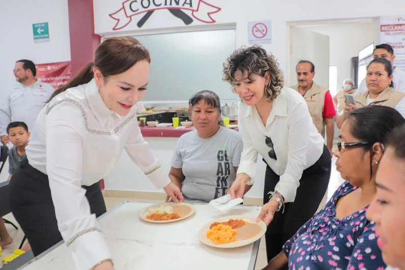 Habilitan SEBIEN y Nuevo Laredo Comedor de Bienestar