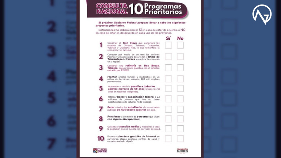 Todo listo para la próxima consulta ciudadana