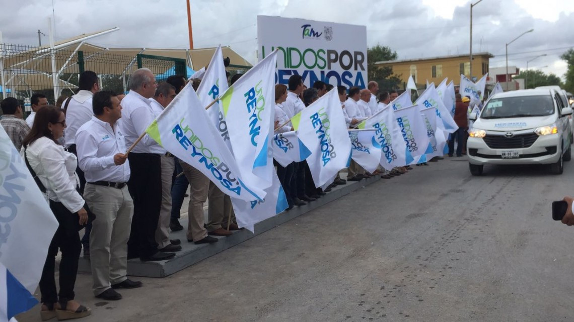 Dan banderazo de inicio al plan integral "Unidos por Reynosa" 