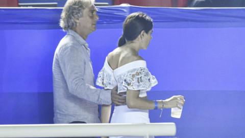 Paola Rojas presume a su novio en el Abierto de México