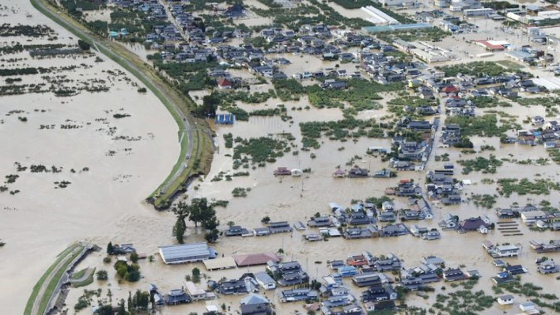 4 muertes luego del impacto del tifón Hagibis