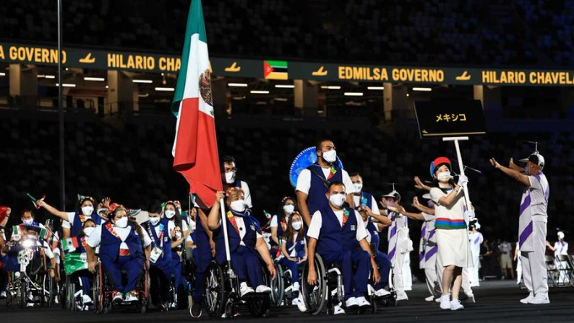 Así fue como México desfiló en la inauguración de los juegos Paralímpicos 