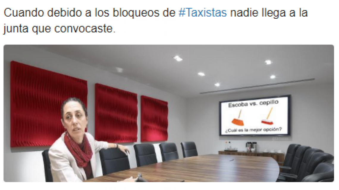 Paro de taxistas en la CDMX provoca caos, redes reaccionan