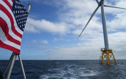 Aprueba EU construcción de la primera planta marítima de energía eólica 