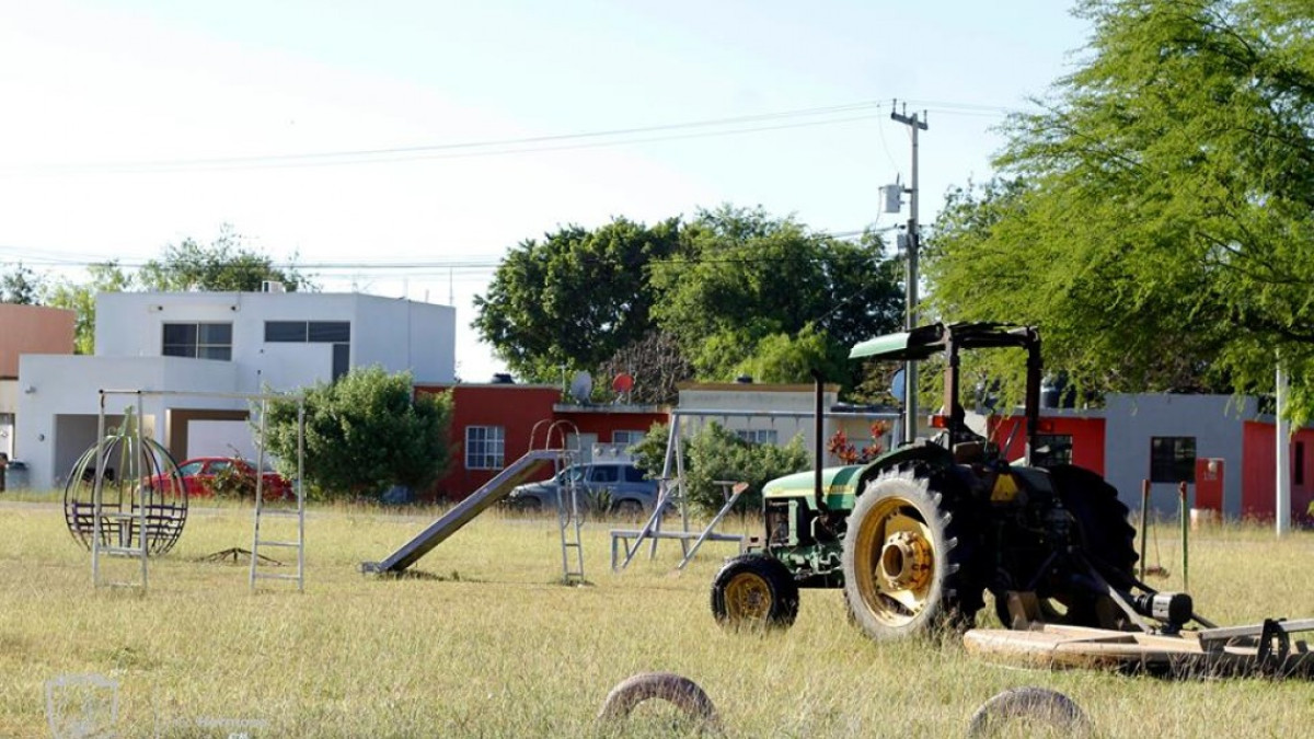 Gobierno comienza con mantenimiento de áreas verdes