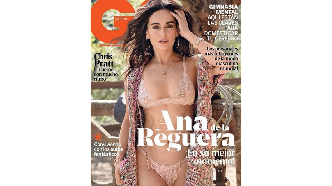 Ana de la Reguera muestra su lado más sexy en lencería