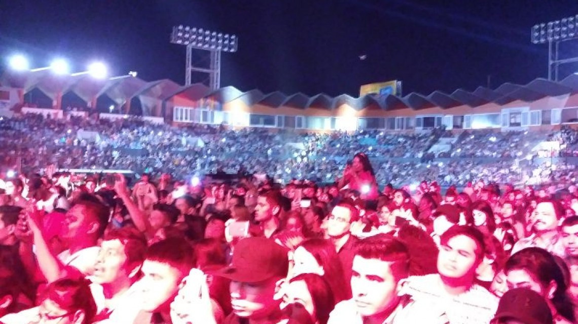 Disfrutan más de 13 mil personas con la Alcaldesa la actuación de la Banda El Recodo