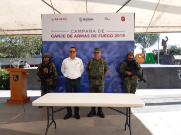 Inicia canje de armas en Reynosa 
