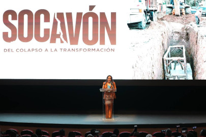 Presentan documental "Socavón, del colapso a la transformación"