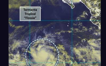 Tormenta tropical Flossie se aleja de las costas nacionales