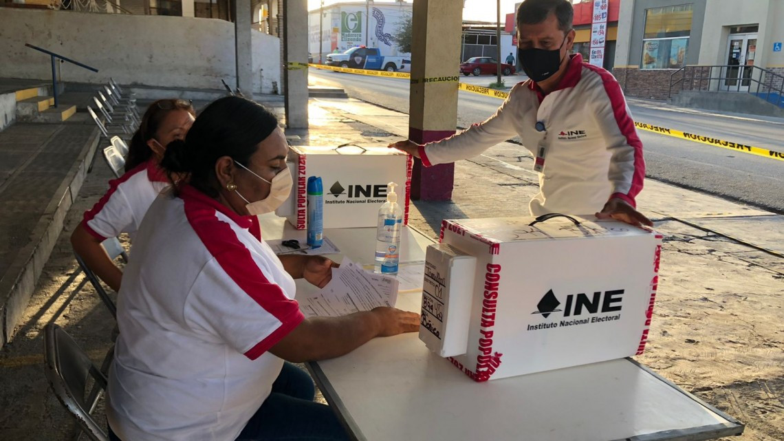 Inicia cómputo de votos de la Consulta Popular 2021 en Nuevo Laredo