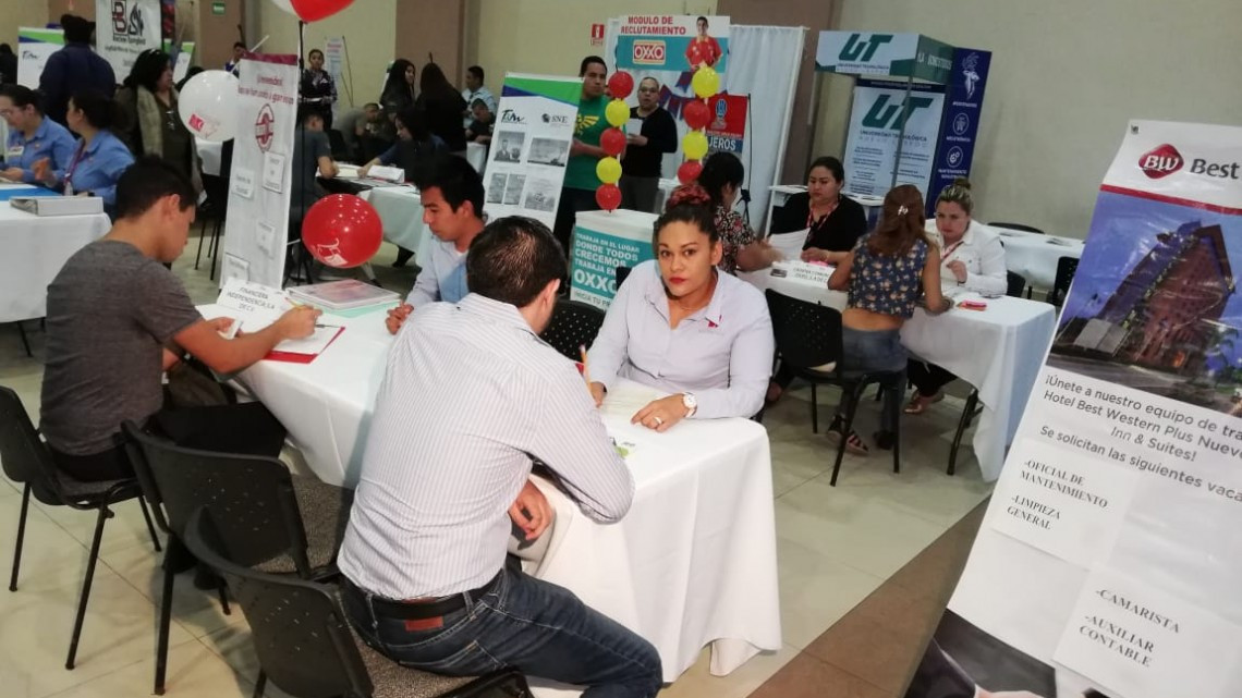 Realizan primera feria del empleo 2019 