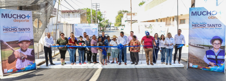 Entregan más y mejores vialidades en Nvo. Laredo