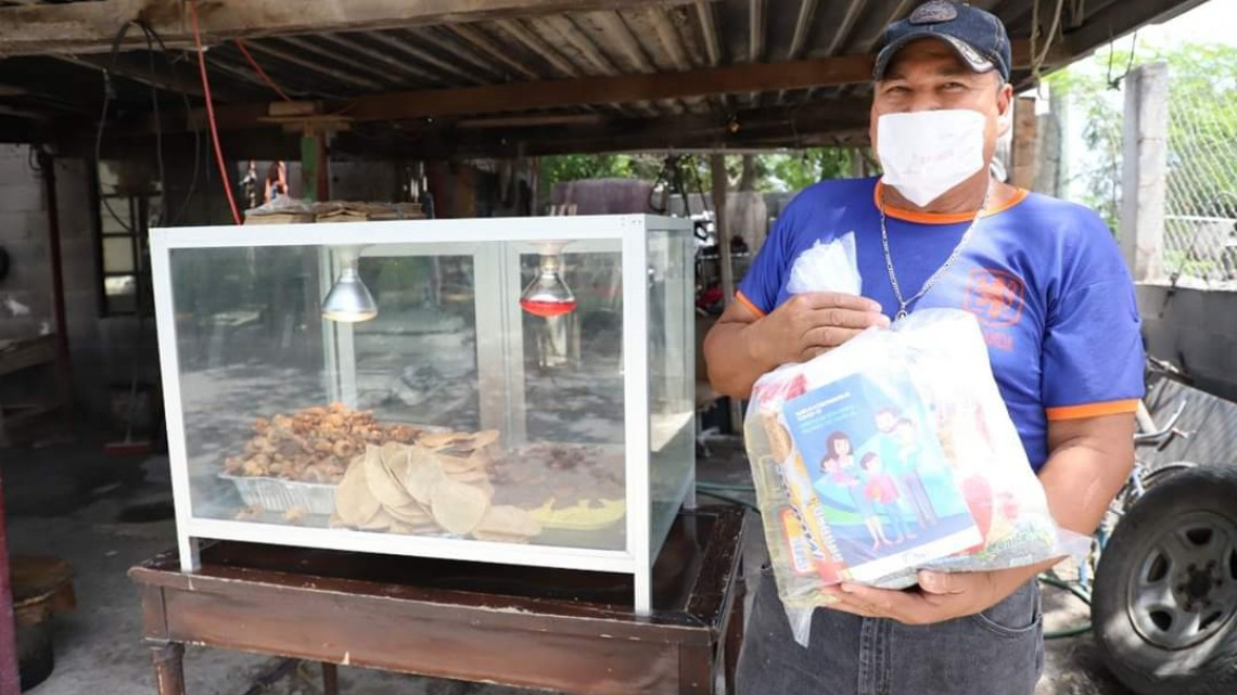 Entrega Gobierno de Tamaulipas apoyo a familias de Río Bravo y Valle Hermoso.