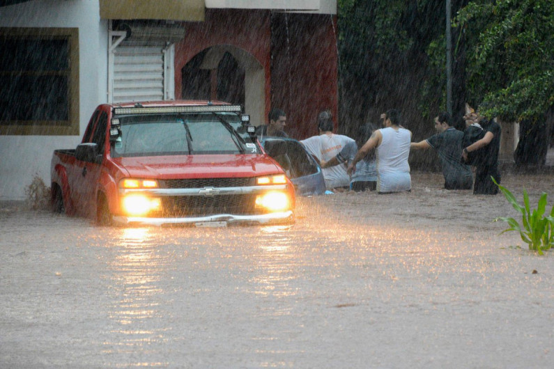 Evalúan daños dejados por lluvias en Sinaloa