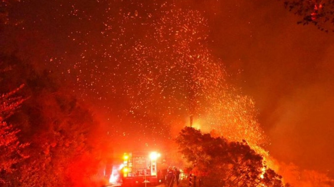 Nuevo incendio amenaza a California