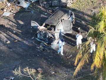 FGR atrae investigación por explosión de camioneta en Coahuayana, Michoacán