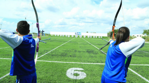 Inaugura FGCDV campo de tiro con arco