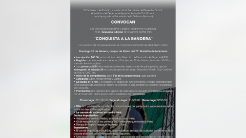 INDE abre convocatoria a la segunda edición de "Conquista la bandera" 