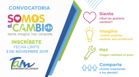 Últimos días para inscribirse a “Somos el Cambio”