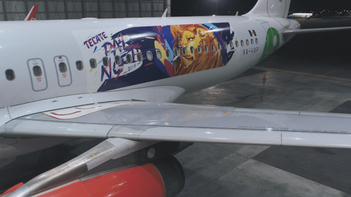 ¡Viva aerobús nombra al avión Pa´l Norte! 