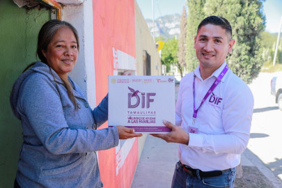Entrega DIF Tamaulipas más de 67 mil dotaciones alimentarias en todo el estado