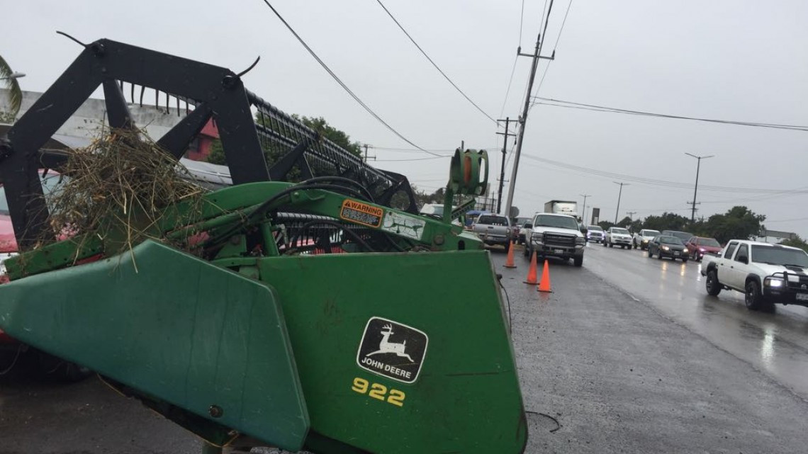 Piden a Policía Federal apoyo para traslado de unidades agrícolas