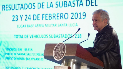 Termoeléctrica, subasta de vehículos, esto y más en conferencia matutina de AMLO