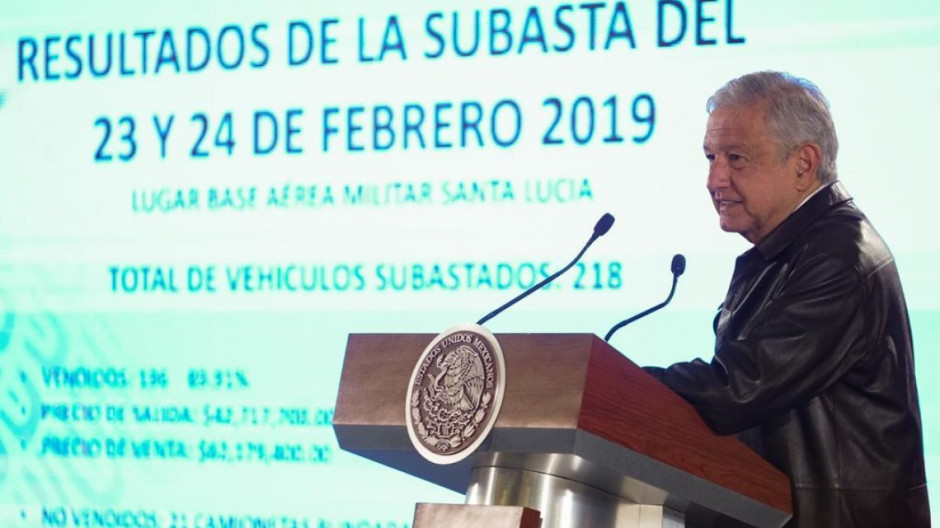 Termoeléctrica, subasta de vehículos, esto y más en conferencia matutina de AMLO