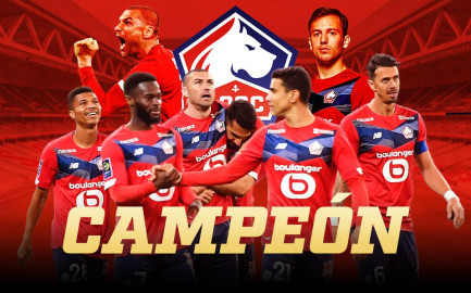 ¡De infarto! Tras 10 años, Lille es campeón de Francia