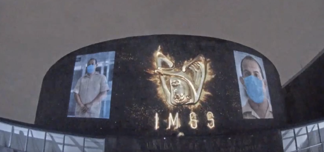 IMSS presenta el “Mural a los héroes de la salud” 